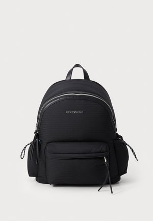 Emporio Armani BACKPACK - Turistinė kuprinė - black beauty