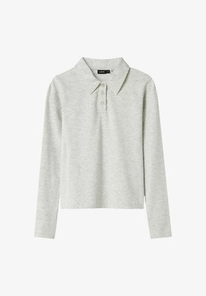 Polo - light grey melange
