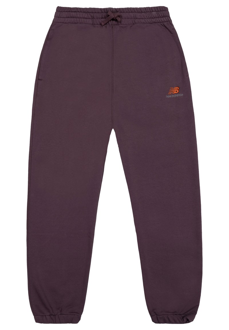 New Balance UNISSENTIALS Tracksuit bottoms braun/brown Zalando.co.uk