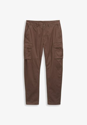 TOM TAILOR DENIM, TTREGULAR CARGO HOSE - Pantalon cargo - cool dark brown