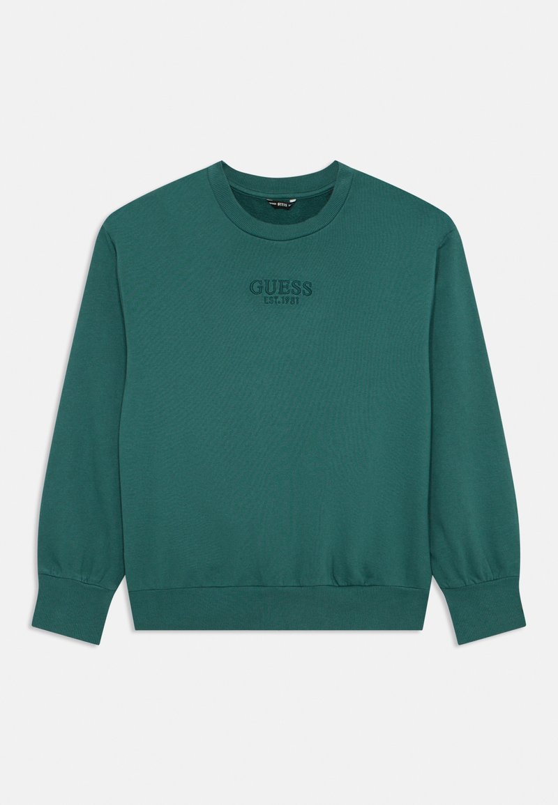 Guess JUNIOR CORE OVERSIZE ACTIVE - Felpa - throwback green