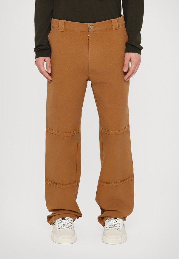 PANTS - Trousers - tobacco