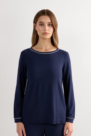 Intimissimi, LONG-SLEEVED - Nachtwäsche Shirt - blue