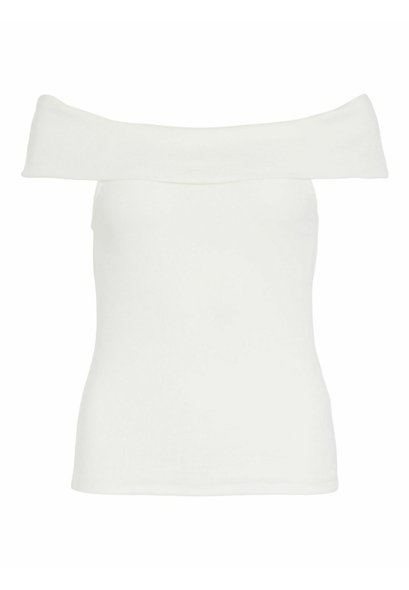 Vila T-shirt basic crème