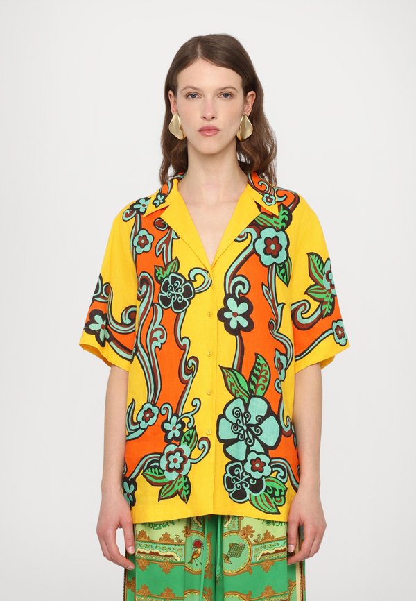 FLAME SHIRT - Button-down blouse - multi