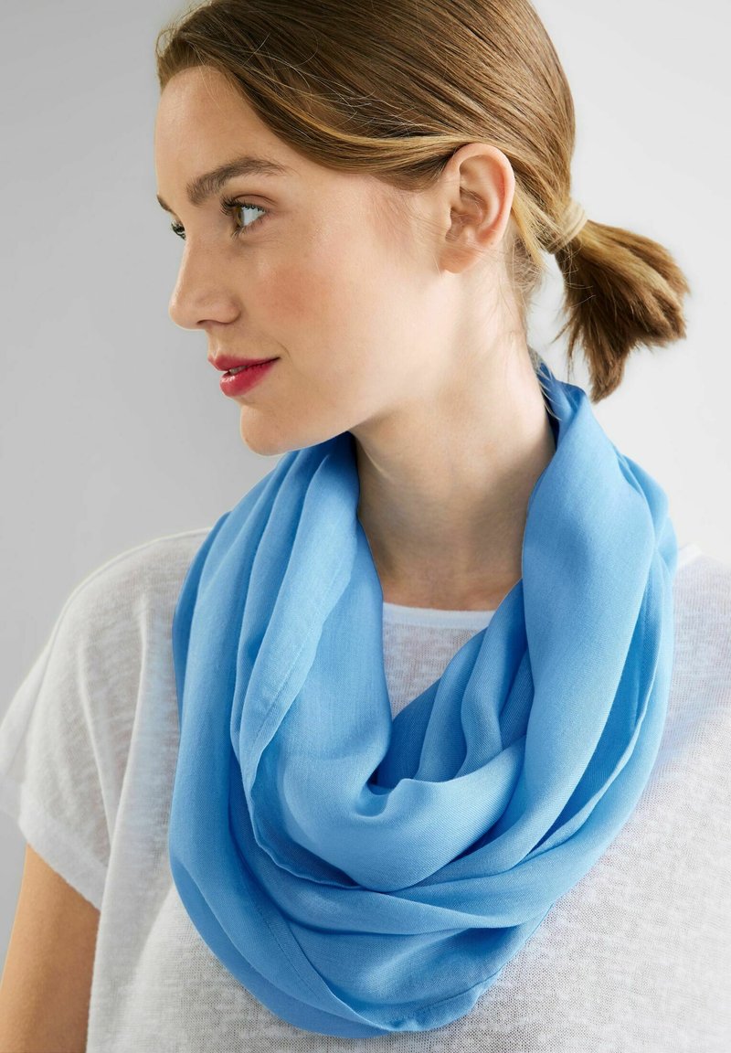 Street One BASIC LOOP - Schal - blau - Zalando.de