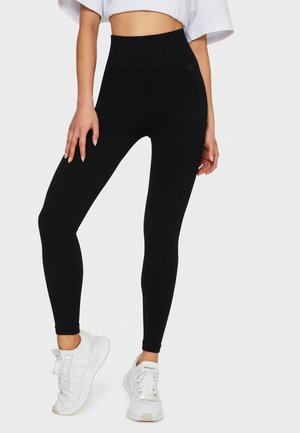 FIERCE - Legginsy - black