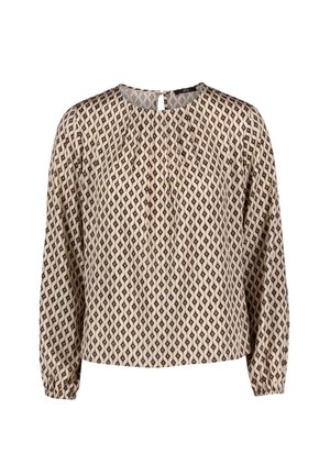 zero, Bluse - cream brown