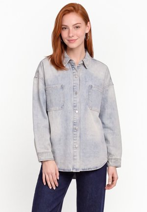 myMo, Overhemdblouse - light blue
