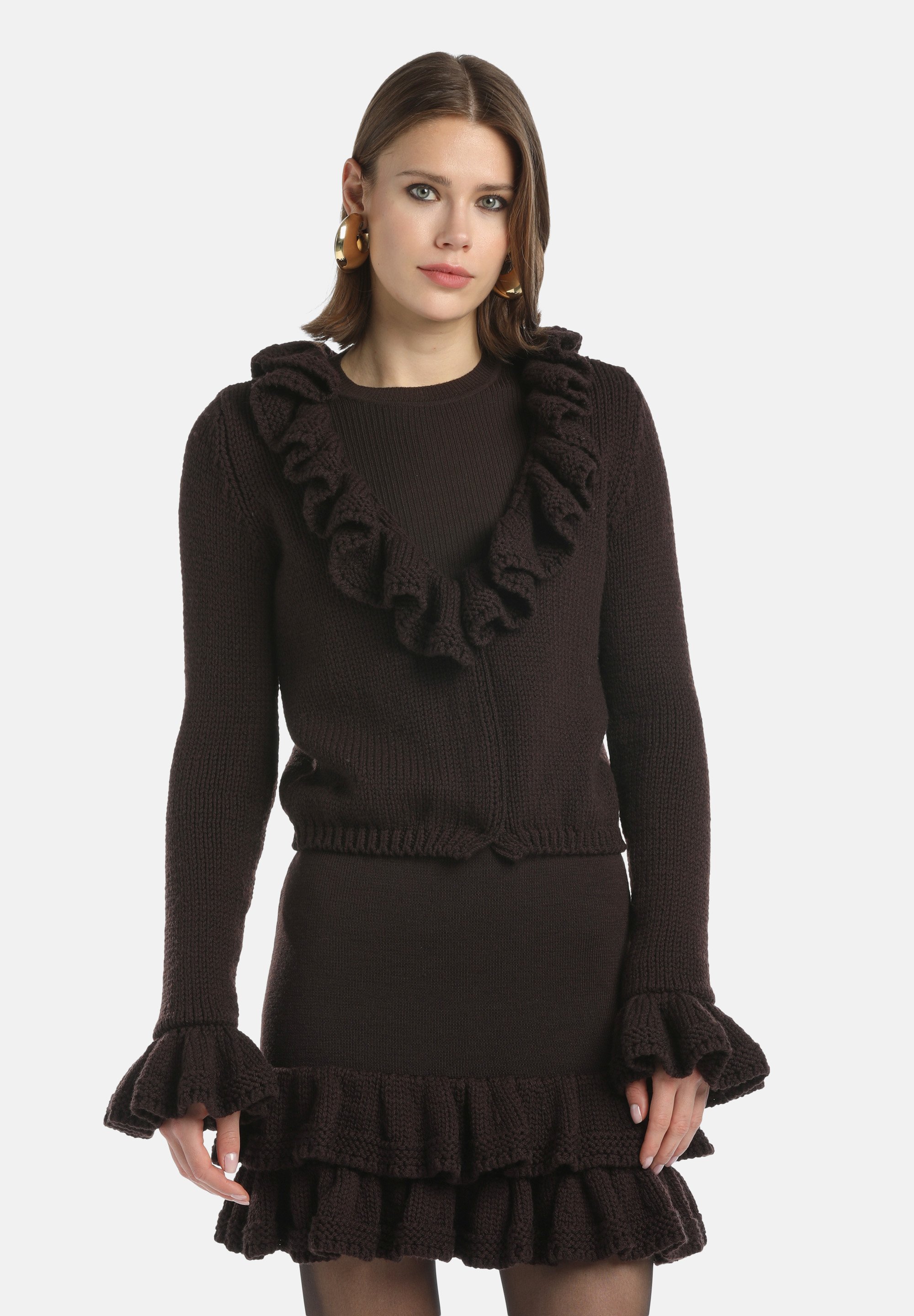 Luisa Spagnoli MANIAGO Strickjacke marrone/braun Zalando