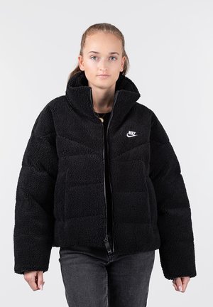 Nike Sportswear W NSW TF CITY SHERPA  - Talvitakki - black