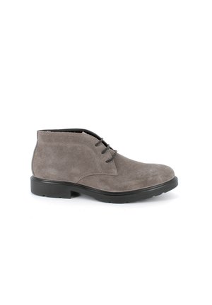 Stivaletti stringati - marrone