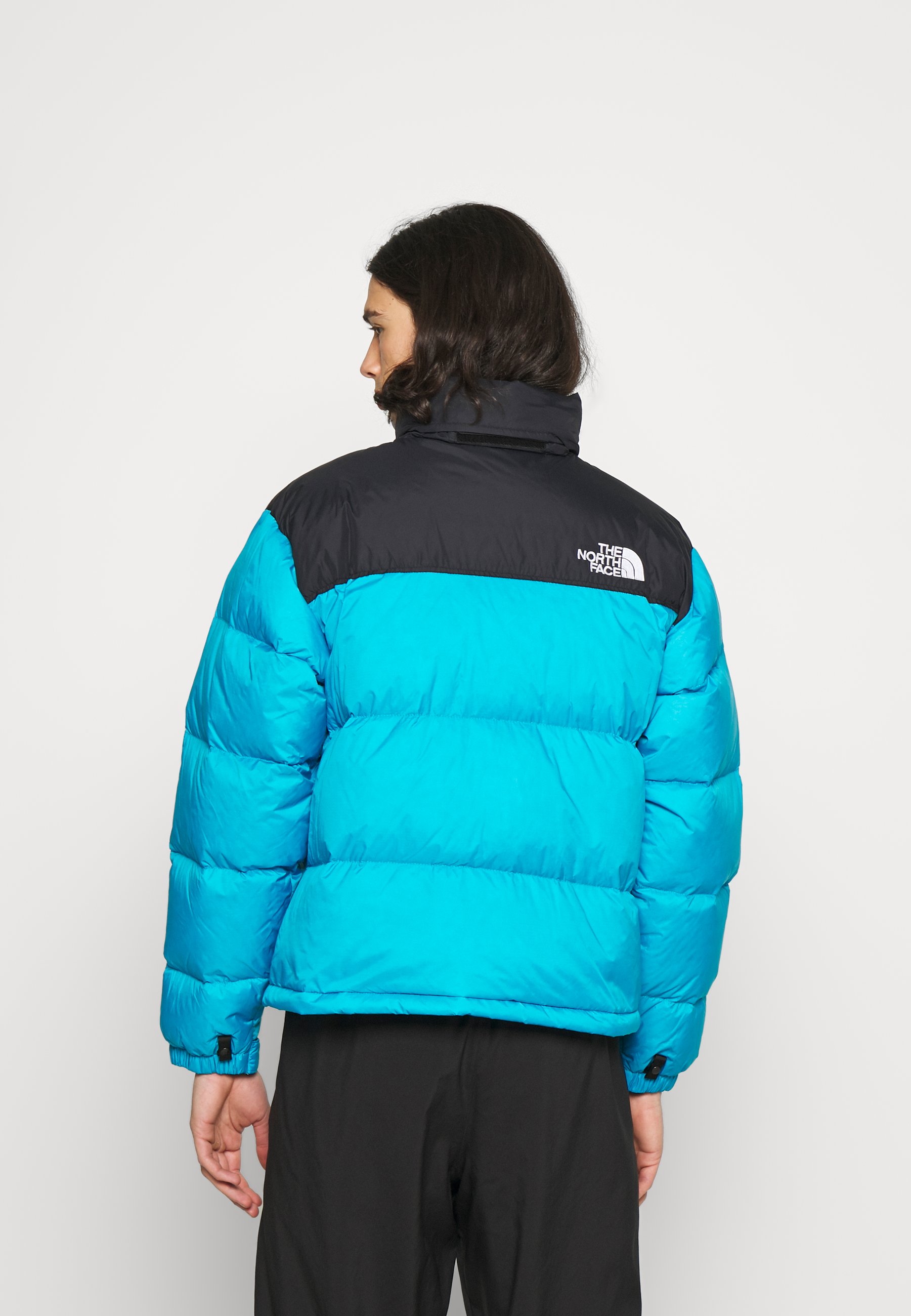 blue nuptse jacket