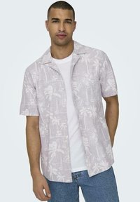 Only & Sons HAWAII AOP NOOS - Camisa - lila