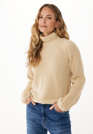 HOLLY   - Pullover - light tan