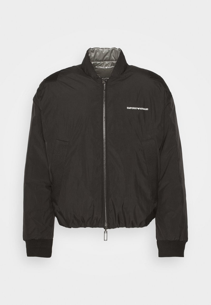 Emporio Armani Gewatteerde jas zwart