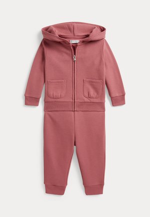Polo Ralph Lauren, PICOT TRIM HOODIE & JOGGER PANT SET - Survêtement - canvas pink