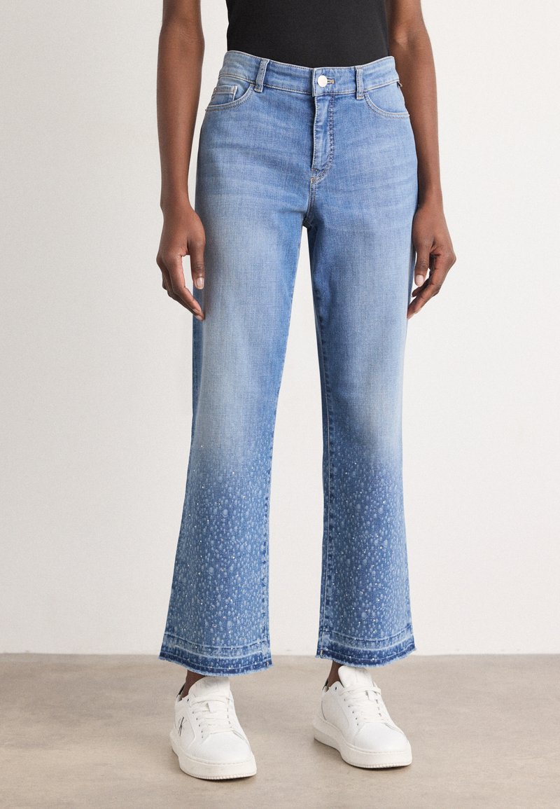Marc Cain Flared jeans - blue denim