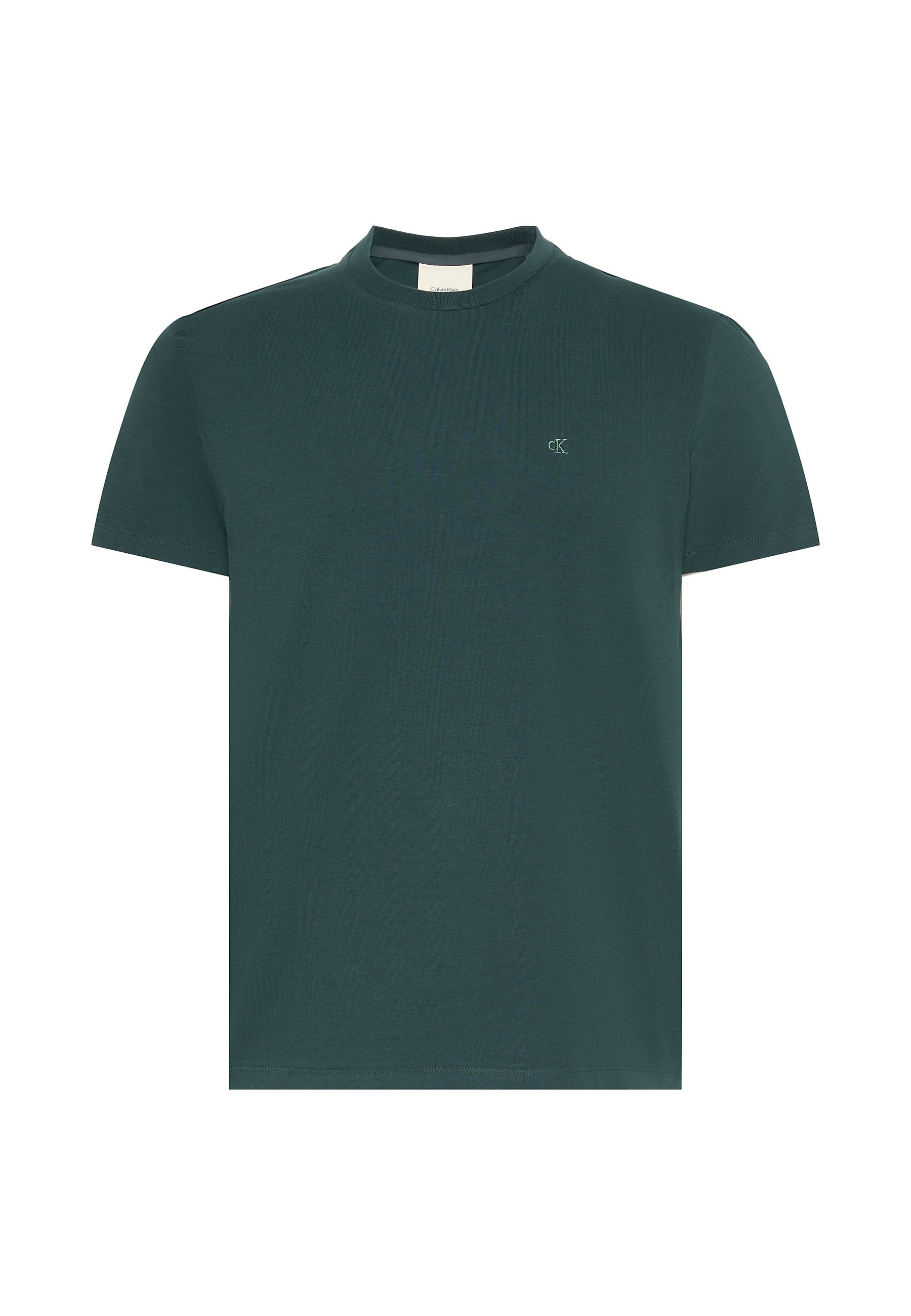 Calvin Klein LIQUID TOUCH CREWNECK - Jednoduché tričko - magical forest