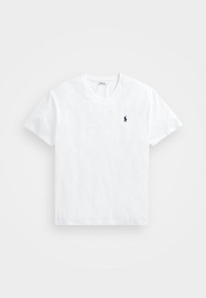 Polo Ralph Lauren CLASSIC FIT JERSEY V NECK T-SHIRT - Basic T-shirt - white
