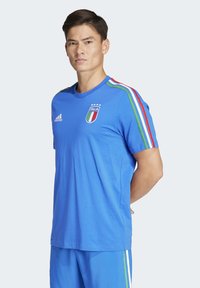 adidas Performance ITALY FIGC DNA TEE - Landsholdstrøjer - blue