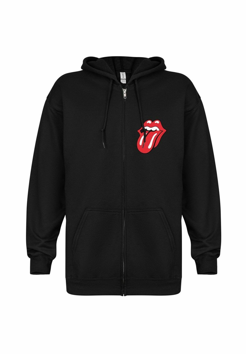 rockshirts ROLLING STONES TOUR - Zip-up sweatshirt - black - Zalando