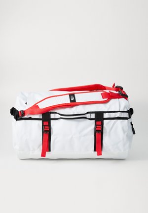 The North Face BASE CAMP DUFFEL S UNISEX - Sac de voyage - white/black/elevation red
