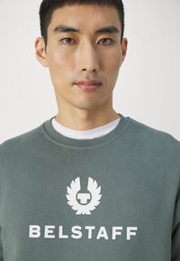 Belstaff SIGNATURE CREW NECK - Sportska majica - mineral green