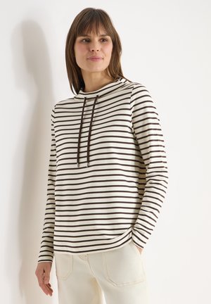 GESTREIFTES - Maglietta a manica lunga - braun