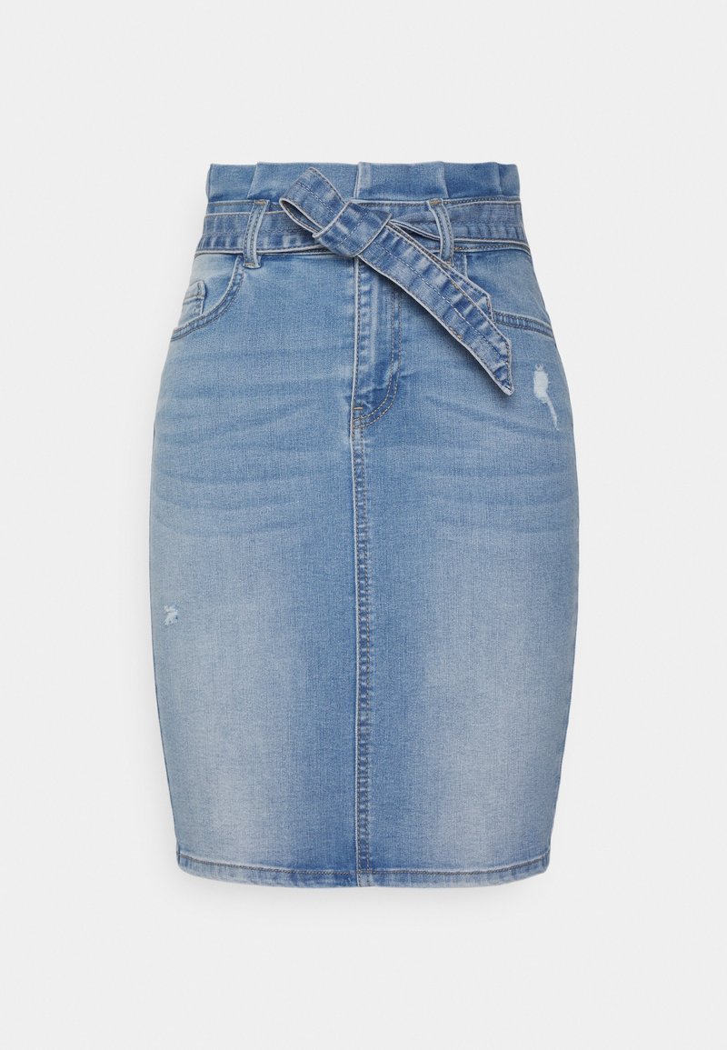 ONLY ONLHUSH - Saia de ganga - light medium blue denim