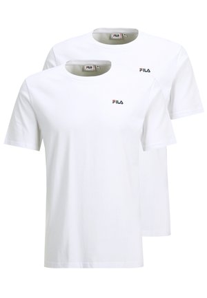 Fila BROD 2 PACK - Camiseta básica - bright white bright white