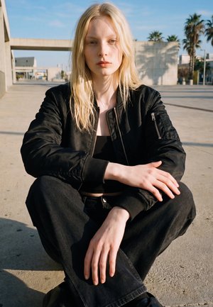 Urban Classics BASIC - Blouson Bomber - black