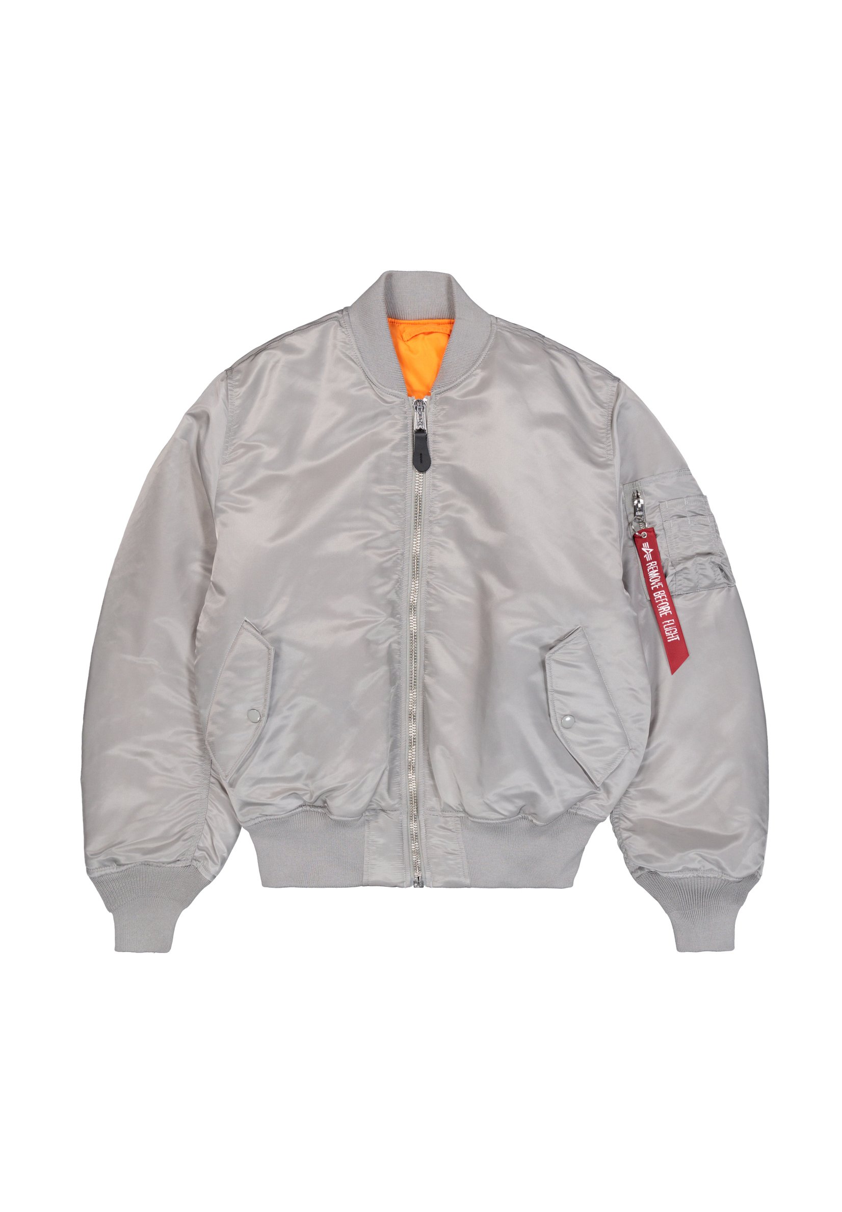 Alpha Industries HERITAGE - Bomber Jacket - silver/silver