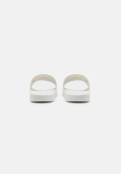 EA7 Emporio Armani UNISEX - Чехли за басейн - white/pink fluo