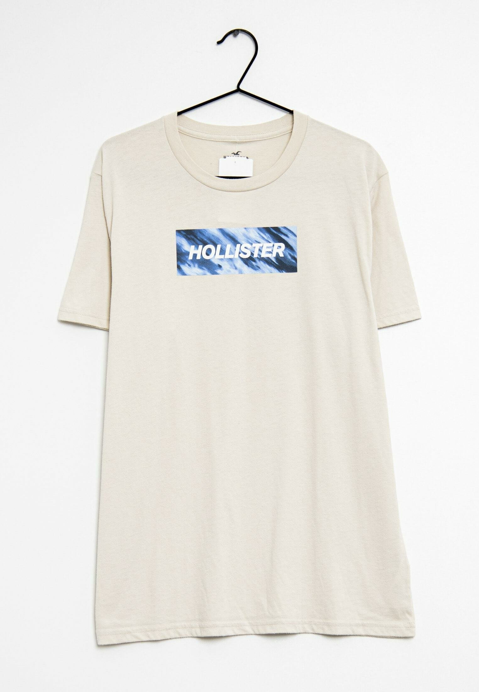Hollister Co. Print T-shirt - beige 