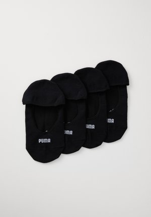 WOMEN FOOTIE 4 PACK - Sporta zeķes - black