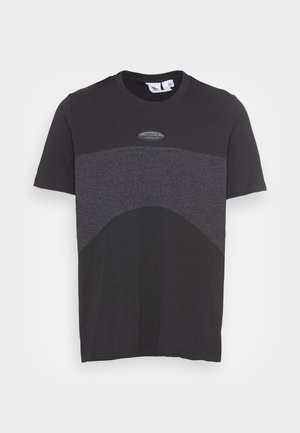 adidas Originals, ESSENT TEE - Tričko s potlačou - black