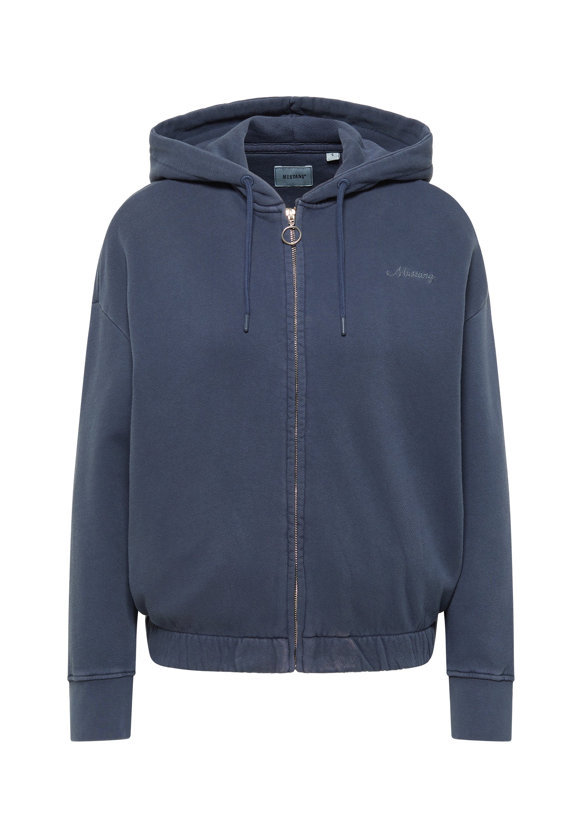 Mustang STYLE ROCHELLE Zip-up sweatshirt mood indigo/blue