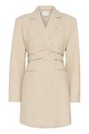 DECY DRESS - Robe de soirée - light sand melange