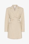 DECY DRESS - Vestido de cocktail / Vestido de festa - light sand melange