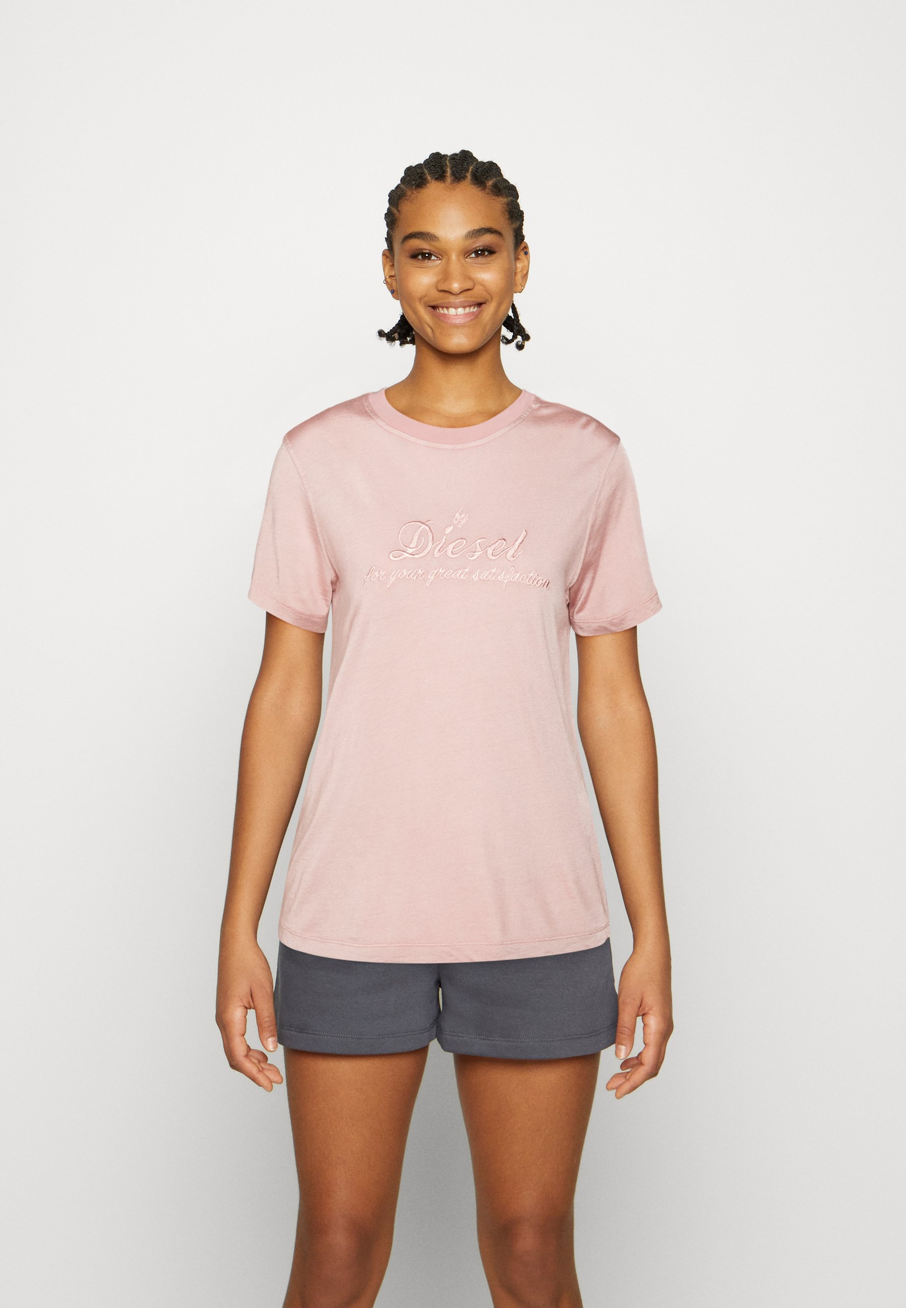 diesel pink t shirt