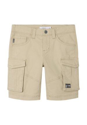 NKMRYAN REG NOOS - Cargo trousers - oxford tan