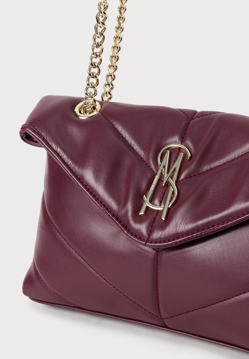 Pochette De Soirée Steve Madden Jaune Simili Cuir Avec Chaîne - Occasion, Style Mod