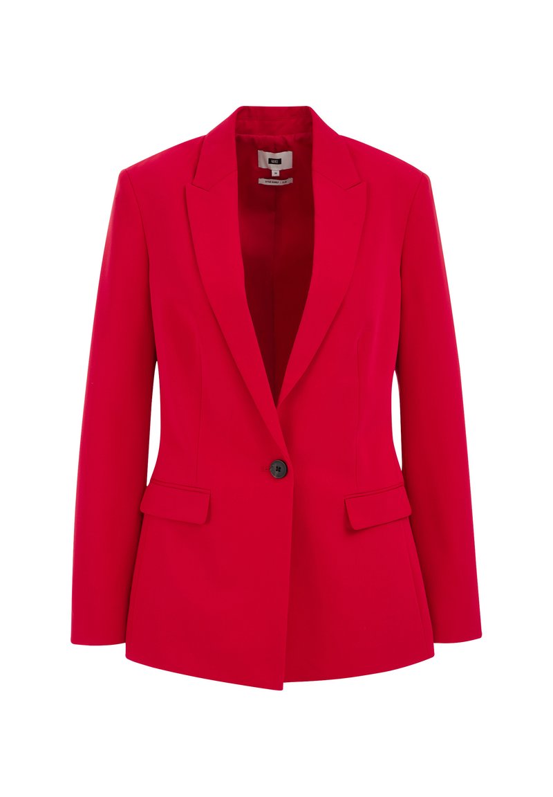WE Fashion Blazer rood gemêleerd