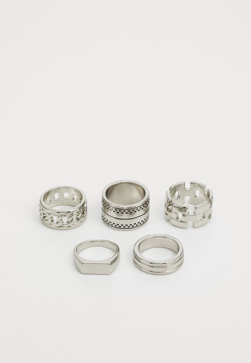 Pier One - 5 PACK - Sõrmus - silver-coloured, Suurenda