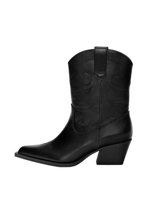 Cowboy- / bikerstøvlette - black