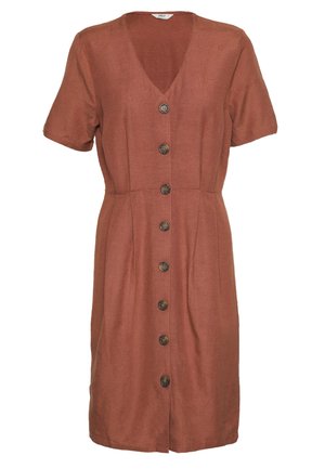 Skjortekjole - light brown