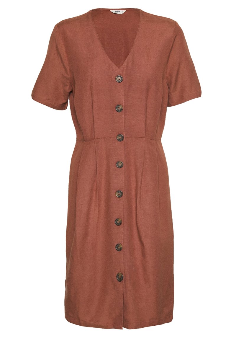ONLY Abito a camicia - light brown