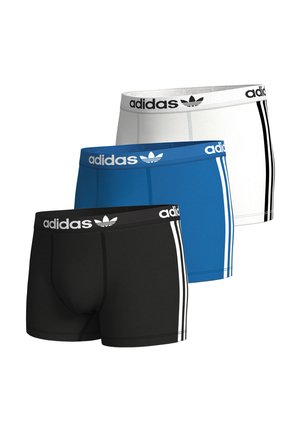 TRUNK 3 PACK - Boxer aderenti - schwarz weiß blau