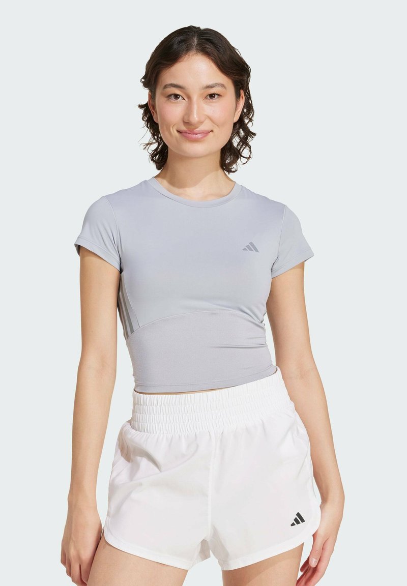 adidas Performance Camiseta deportiva - halo silver grey